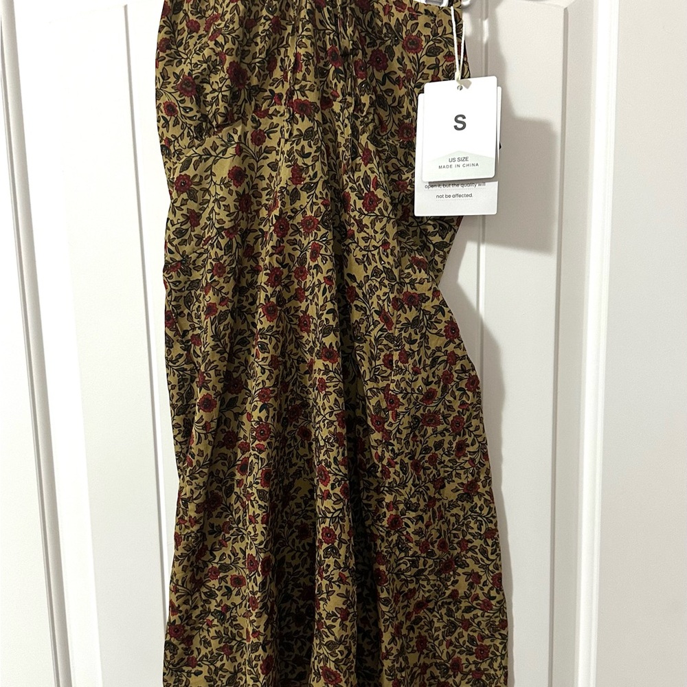 Floral mini sun dress size small - Picture 2 of 8